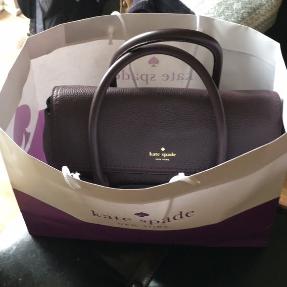 Kate spade purple purse!!! Brand new - Picture 3 of 12